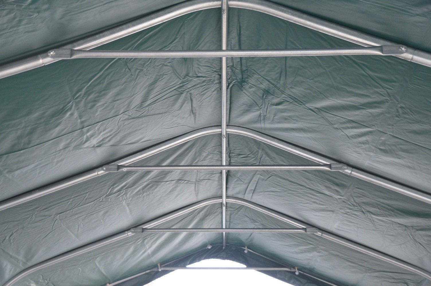 Carport\u0020PVC\u00203,3\u0020x\u00204,8\u0020x\u00202,6\u0020meter\u0020in\u0020Groen