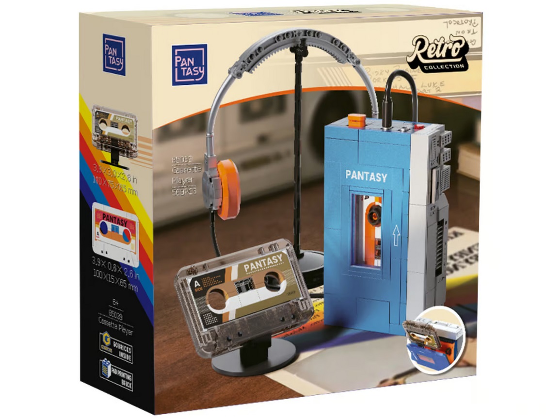 PANTASY\u0020Original\u0020Retro\u0020Draagbare\u0020Cassettespeler\u0020\u002D\u0020569\u0020onderdelen