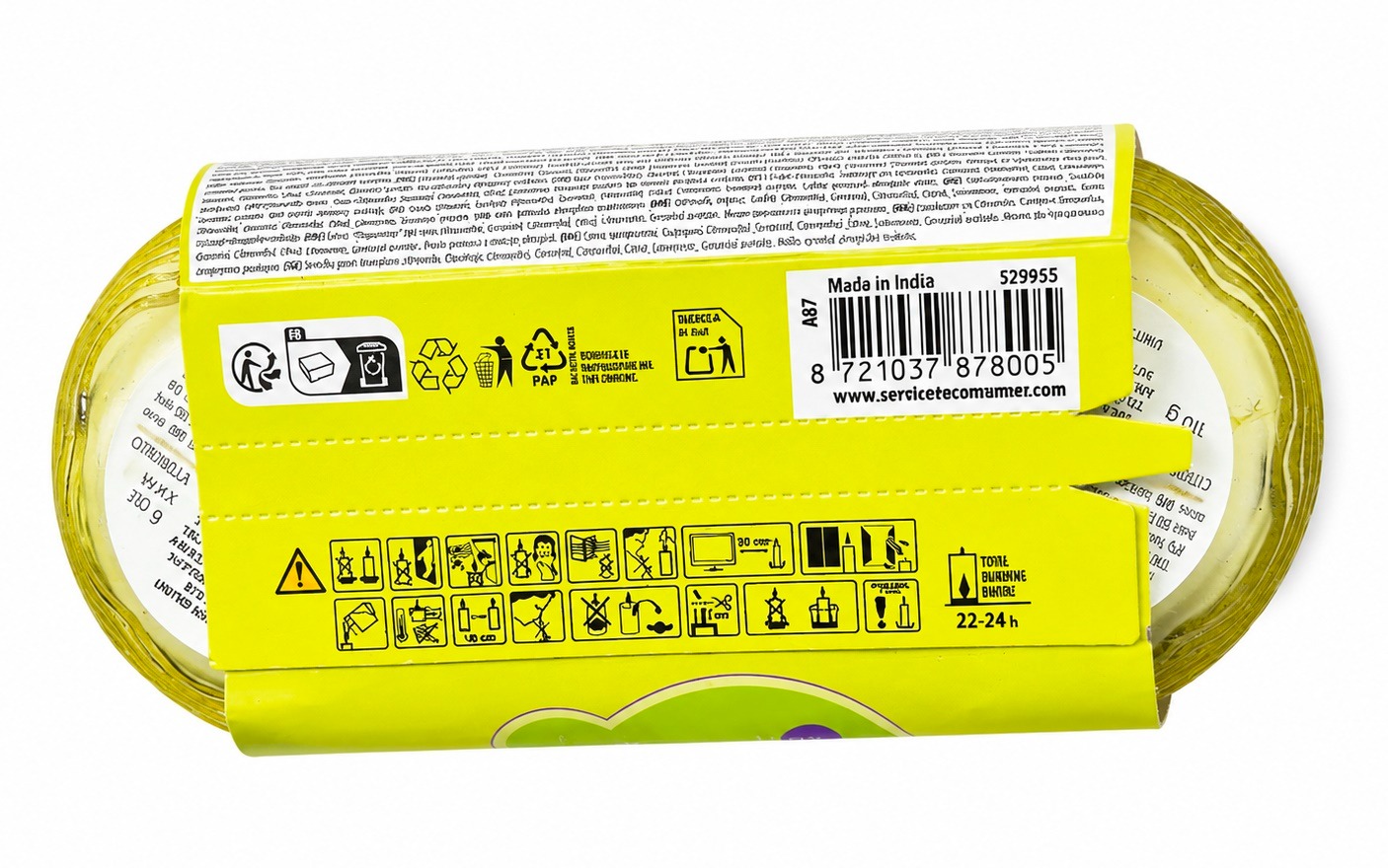 Citronella\u0020kaars\u0020in\u0020glazen\u0020kom\u0020set\u0020van\u00202\u0020stuks\u0020Geel