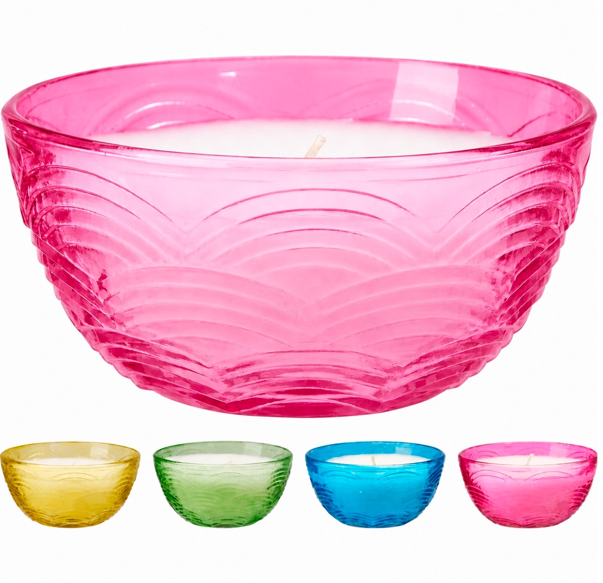 Citronella\u0020kaars\u0020in\u0020glazen\u0020kom\u0020set\u0020van\u00202\u0020stuks\u0020Roze