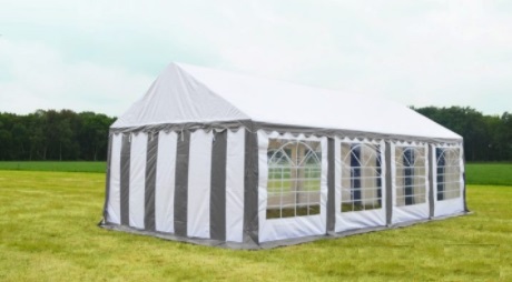 Classic\u0020Plus\u0020Partytent\u0020PVC\u00205x8x2\u0020mtr\u0020in\u0020Wit\u002DGrijs
