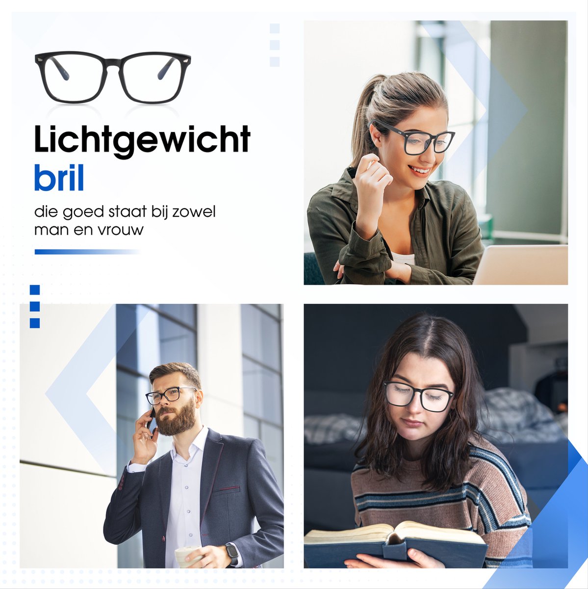 Computerbril\u0020\u002D\u0020Blauw\u0020licht\u0020bril\u0020\u002D\u0020Blue\u0020Light\u0020Glasses\u0020\u002D\u0020Lichtgewicht\u0020Unisex\u0020Bril\u0020\u002D\u0020Zwart
