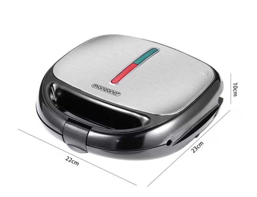 Contactgrill\u0020tosti\u0020,\u0020wafels\u0020en\u0020grillen\u0020Zwart\u002FZilver\u0020800W\u0020