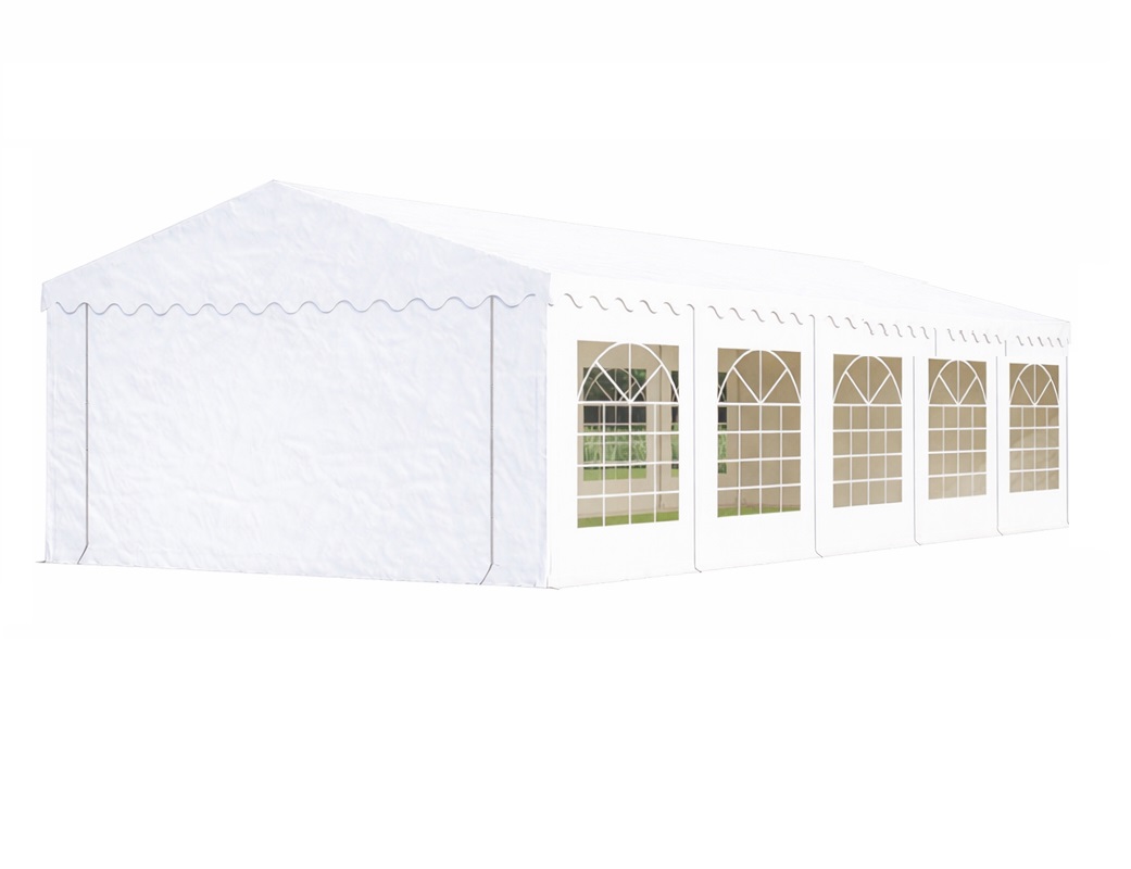 Classic\u0020Plus\u0020Feest\u002Dtent\u0020PVC\u00204x10x2\u0020mtr\u0020in\u0020Wit