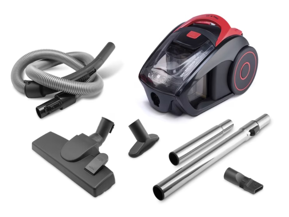 Multi\u002Dcycloonstofzuiger\u0020Rood\u0020900\u0020Watt\u0020ECO\u0020Power\u0020Zakloos