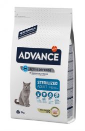 ADVANCE CAT STERILIZED TURKEY 3 KG