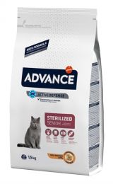 ADVANCE CAT STERILIZED SENSITIVE SENIOR 10+ 1,5 KG