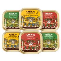 LILY'S KITCHEN DOG ADULT CLASSIC DINNERS TRAY MULTIPACK 6X150 GR