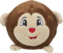 TRIXIE HONDENSPEELGOED AAP ROND PLUCHE 11 CM 2 ST