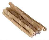 PETSNACK SNACK TWISTED STICK / STAAFJES GEDRAAID 5 INCH 12,5 CM 9/10 MM 100 ST