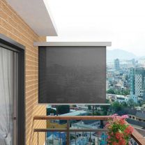  Balkon zijluifel multifunctioneel 150x200 cm grijs