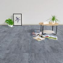  Vloerplanken zelfklevend 5,11 m PVC marmerpatroon grijs