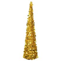  Kunstkerstboom pop-up 180 cm PET goudkleurig