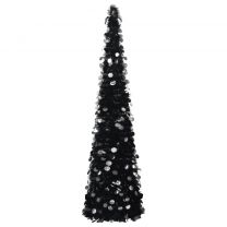  Kunstkerstboom pop-up 180 cm PET zwart