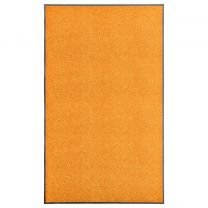  Deurmat wasbaar 90x150 cm oranje