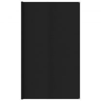  Tenttapijt 400x400 cm HDPE zwart