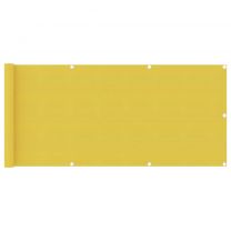  Balkonscherm 75x300 cm HDPE geel