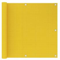  Balkonscherm 90x300 cm HDPE geel