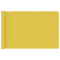  Balkonscherm 90x400 cm HDPE geel