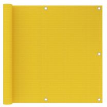  Balkonscherm 90x500 cm HDPE geel
