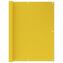  Balkonscherm 120x400 cm HDPE geel