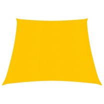  Zonnezeil 160 g/m 3/4x3 m HDPE geel