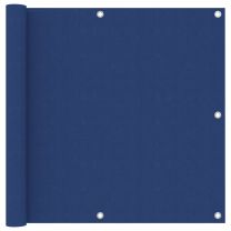  Balkonscherm 90x500 cm oxford stof blauw