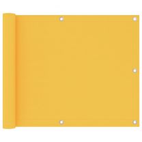  Balkonscherm 75x300 cm oxford stof geel
