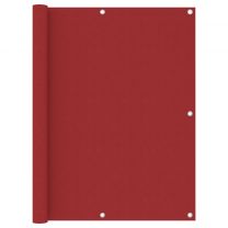  Balkonscherm 120x500 cm oxford stof rood