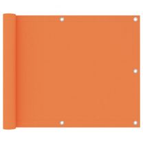  Balkonscherm 75x600 cm oxford stof oranje