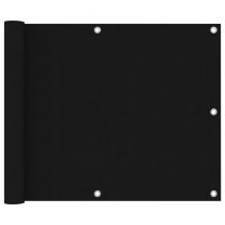  Balkonscherm 75x300 cm oxford stof zwart