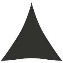  Zonnescherm driehoekig 4x5x5 m oxford stof antracietkleurig
