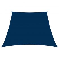  Zonnescherm trapezium 3/4x2 m oxford stof blauw