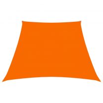  Zonnescherm trapezium 3/4x2 m oxford stof oranje