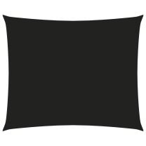  Zonnescherm rechthoekig 2x3 m oxford stof zwart