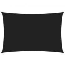  Zonnescherm rechthoekig 2x4,5 m oxford stof zwart