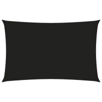  Zonnescherm rechthoekig 2x5 m oxford stof zwart