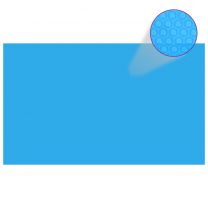  Zwembadhoes rechthoekig 1000x600 cm PE blauw