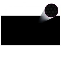  Zwembadhoes rechthoekig 1200x600 cm PE zwart