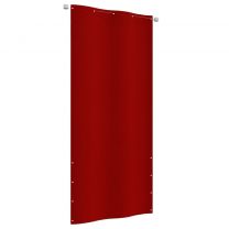  Balkonscherm 100x240 cm oxford stof rood