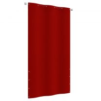  Balkonscherm 120x240 cm oxford stof rood