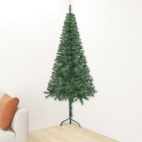  Kunstkerstboom hoek 120 cm PVC groen