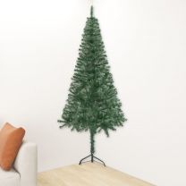  Kunstkerstboom hoek 180 cm PVC groen