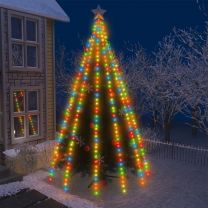  Kerstboomverlichting 500 LED's meerkleurig binnen/buiten 500 cm