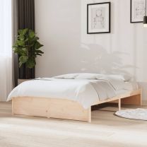 Bedframe massief hout 120x190 cm Small Double