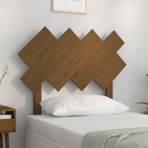  Hoofdbord 92x3x81 cm massief grenenhout honingbruin