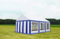 Classic Plus Partytent PVC 3x6x2 mtr in Wit-Blauw