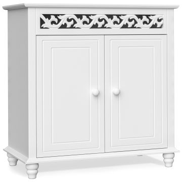 Ladekast Jersey Wit Hout 76x65x35cm