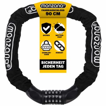 Fietsslot met Cijfercode 90cm