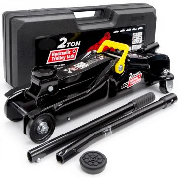 Autokrik Hydraulisch Zwart 52x20cm tot 2 ton